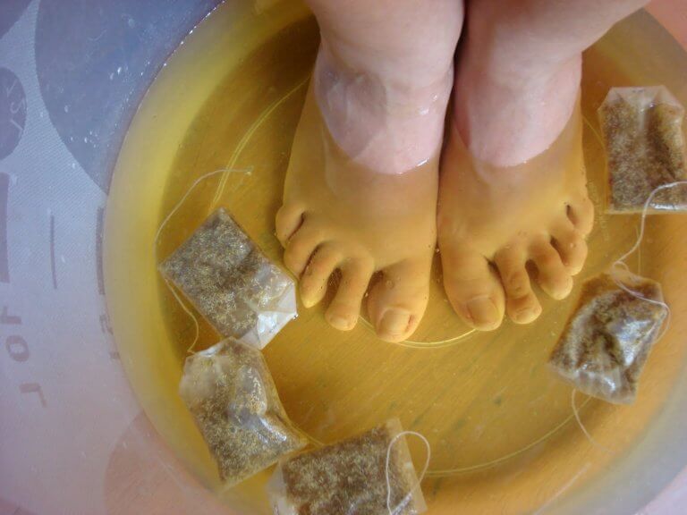 натуральний чай від грибку ніг