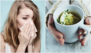 Натуральний чай з чебрецем, щоб зменшити кашель