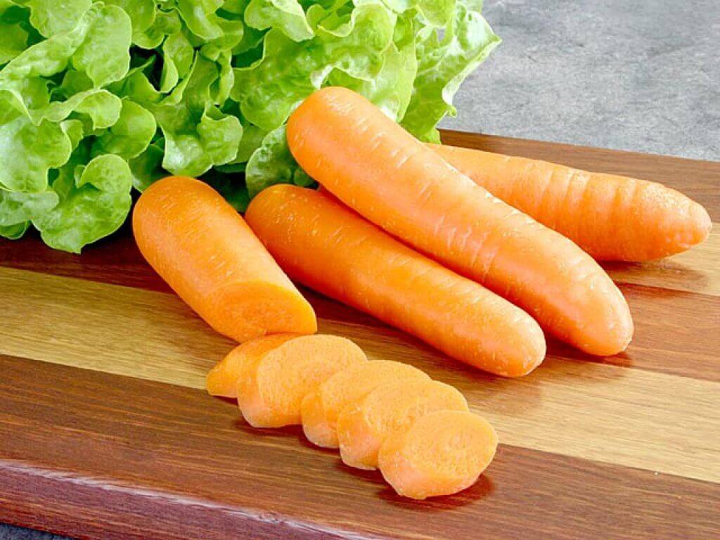 морква містить калій