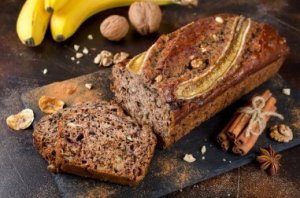 Банановий хліб з медом та корицею