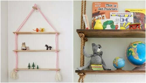 полички для правильного облаштування невеликої кімнати