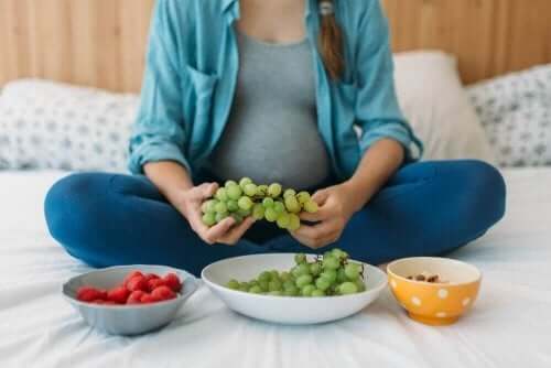 виноград для вагітних